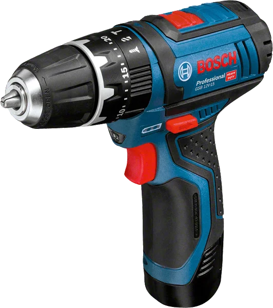 Perceuse-visseuse sans fil &agrave; percussion BOSCH - GSB 12V-15
