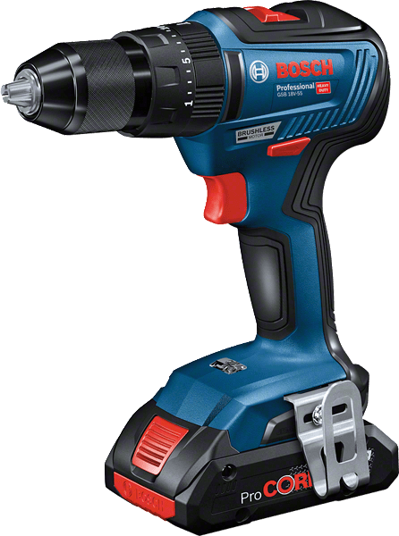 Perceuse-visseuse sans fil à percussion BOSCH - GSB 18V-55