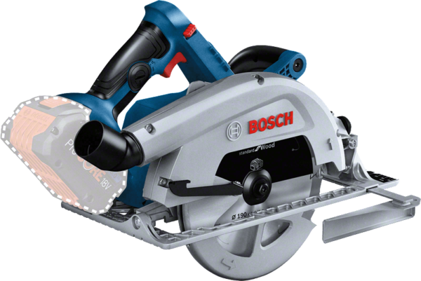 Scie circulaire sans fil BITURBO BOSCH - GKS 18V-68 C