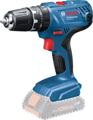 Perceuse-visseuse sans fil à percussion BOSCH - GSB 18V-21