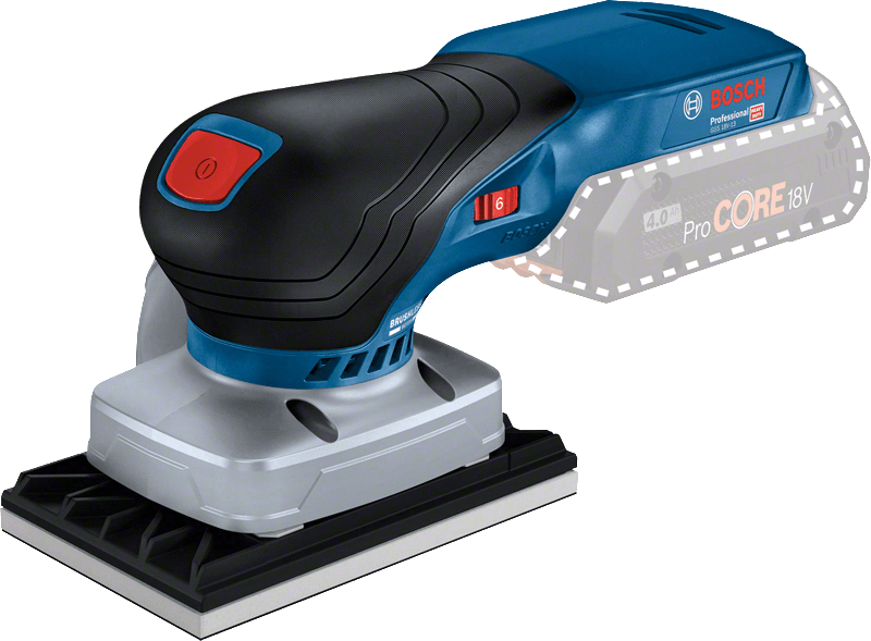 Ponceuse vibrante sans fil BOSCH - GSS 18V-13