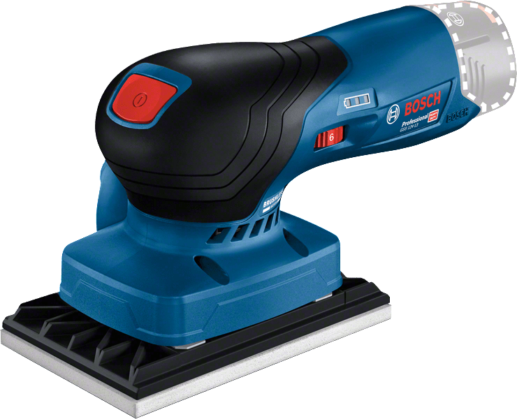 Ponceuse vibrante sans fil BOSCH - GSS 12V-13