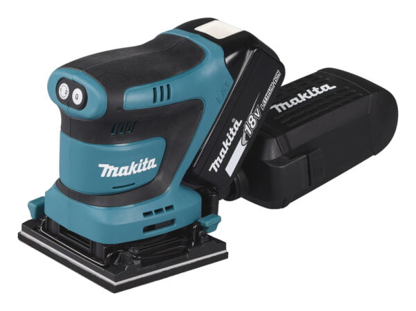 Ponceuse vibrante 112x102mm 18 V BL1850Bx2 MAKITA - DBO480RTJ