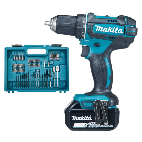 Perceuse-visseuse 18 V Li-Ion MAKITA - DDF482RFX1