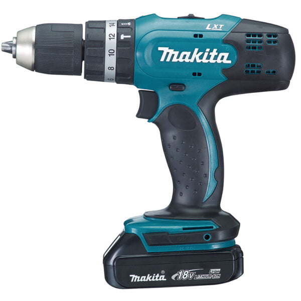 Perceuse-visseuse à percussion 18 V Li-Ion MAKITA - DHP453RYJ