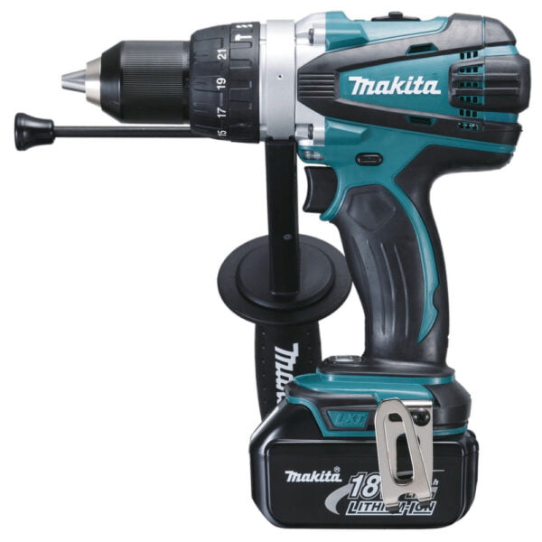 Perceuse-visseuse à percussion 18 V Li-Ion MAKITA - DHP458RTJ