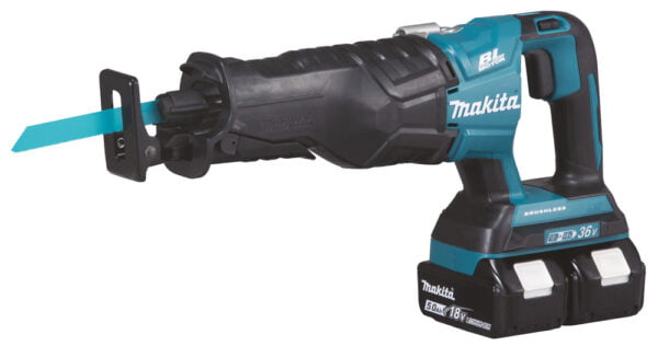 Scie récipro 36 V => 2 x 18 V Li-Ion MAKITA - DJR360PT2