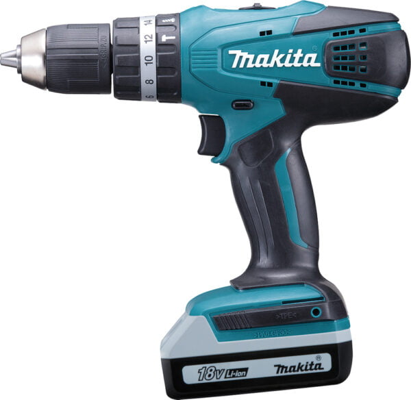 Perceuse-visseuse à percussion 18 V Li-Ion MAKITA - HP457DWEX4