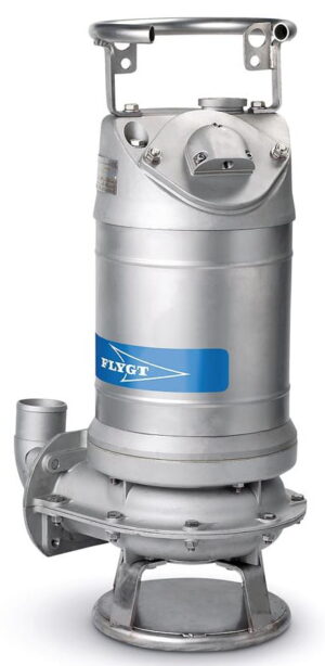 Pompe de relevage eaux de chantier en inox FLYGT (XYLEM) - BIBO 2730 - 11 m - 126 m³/h - 4" (100 mm)
