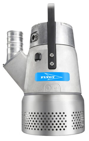 Pompe de relevage eaux de chantier en inox FLYGT (XYLEM) - BIBO - 70 m - 323 m³/h - 150 mm