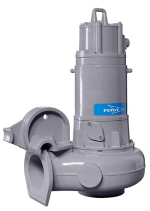 Pompe de relevage eaux chargées en fonte FLYGT (XYLEM) - C 3306 - 25 m - 1980 m³/h - 300 mm