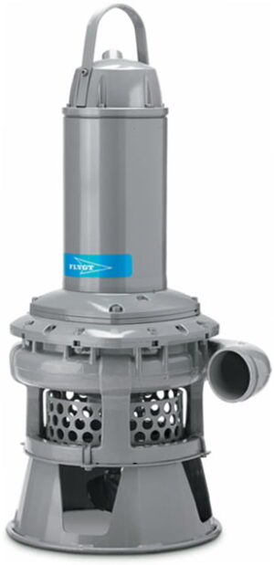 Pompe de relevage eaux chargées en fonte FLYGT (XYLEM) - H 5570 - 87 m - 1260 m³/h - 4" (100 mm)
