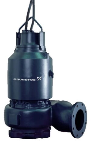 Pompe de relevage eaux chargées en fonte GRUNDFOS - S3 - 120 m - 3700 m³/h - 500 mm