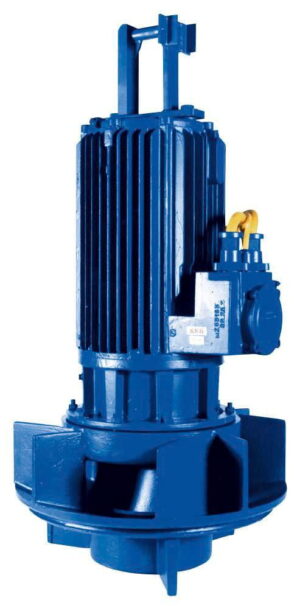 Pompe de relevage eaux de chantier en fonte KSB - AMACAN K - 29 m - 7200 m³/h - 150 mm