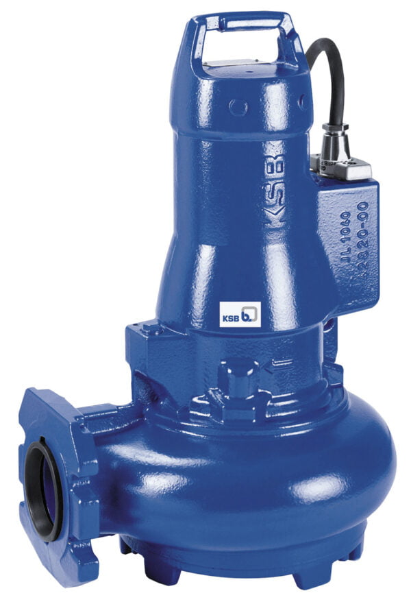 Pompe de relevage eaux chargées en fonte KSB - AMAREX-N - 49 m - 190 m³/h - 4" (100 mm)