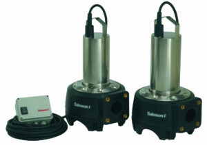 Pompe de relevage eaux chargées en inox SALMSON - SVO-SCA-SCB - 30 m - 400 m³/h - 150 mm