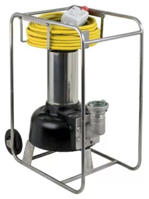 Pompe de relevage eaux chargées en inox WILO - DRAIN TP AM - 22 m - 180 m³/h - 4" (100 mm)