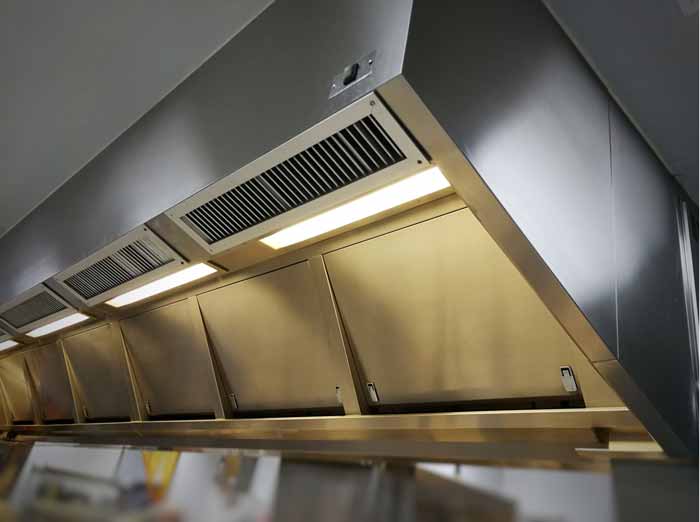Ventilateurs industriels de hotte de cuisine